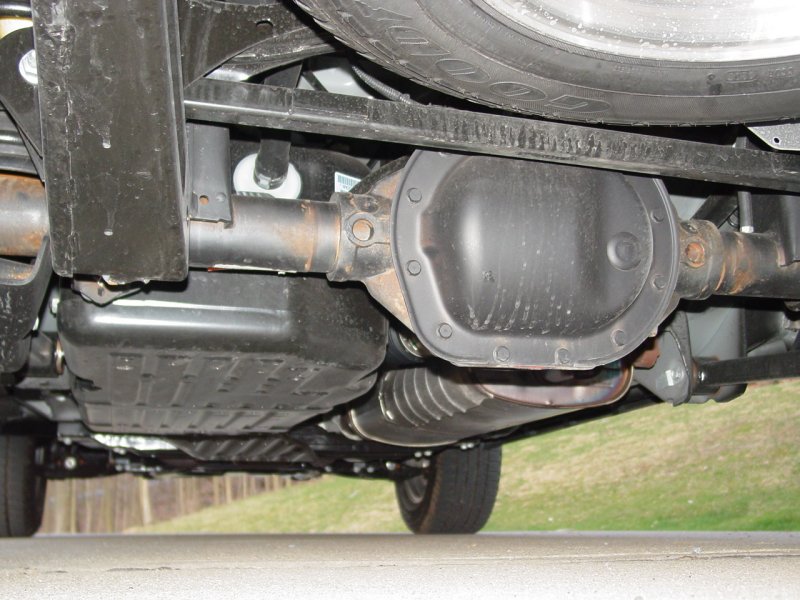 2007 Jeep Corporate Rear and Skid Plates