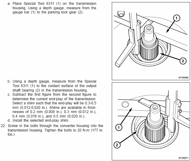 21-223 Automatic NAG1 Service Information