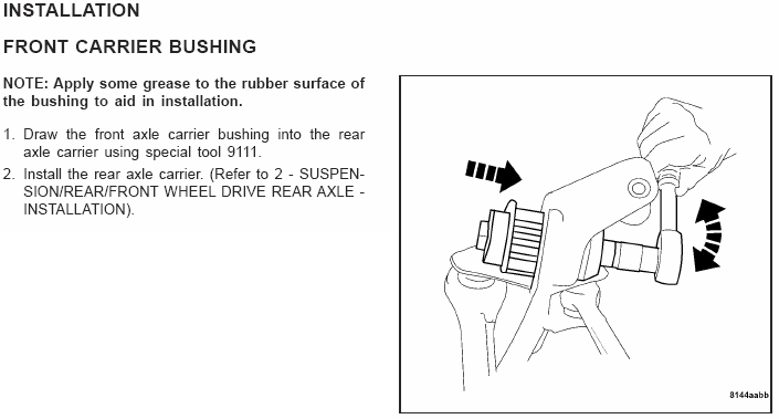 2-99 Rear Suspension