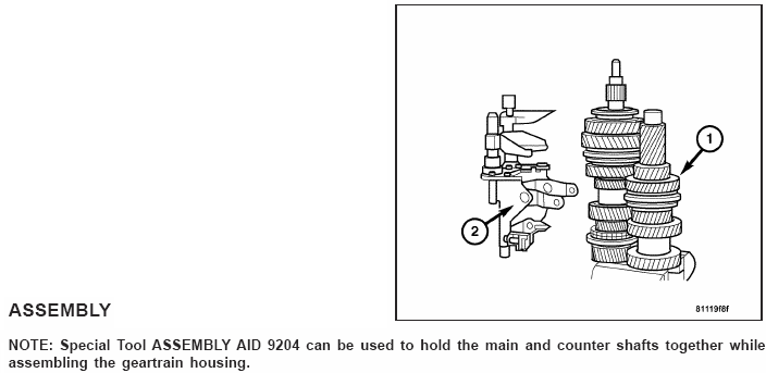 21-428 Manual Transmission Service Information