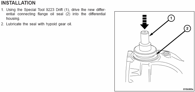 3-47 Rear Differential