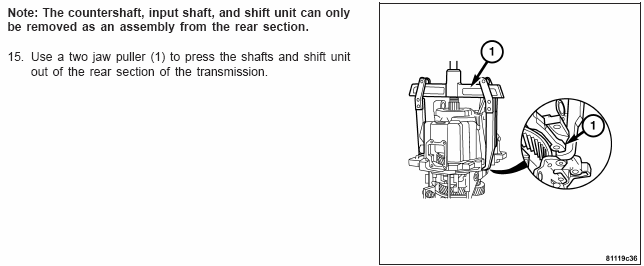21-364 Manual Transmission Service Information