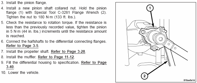 3-45 Rear Differential