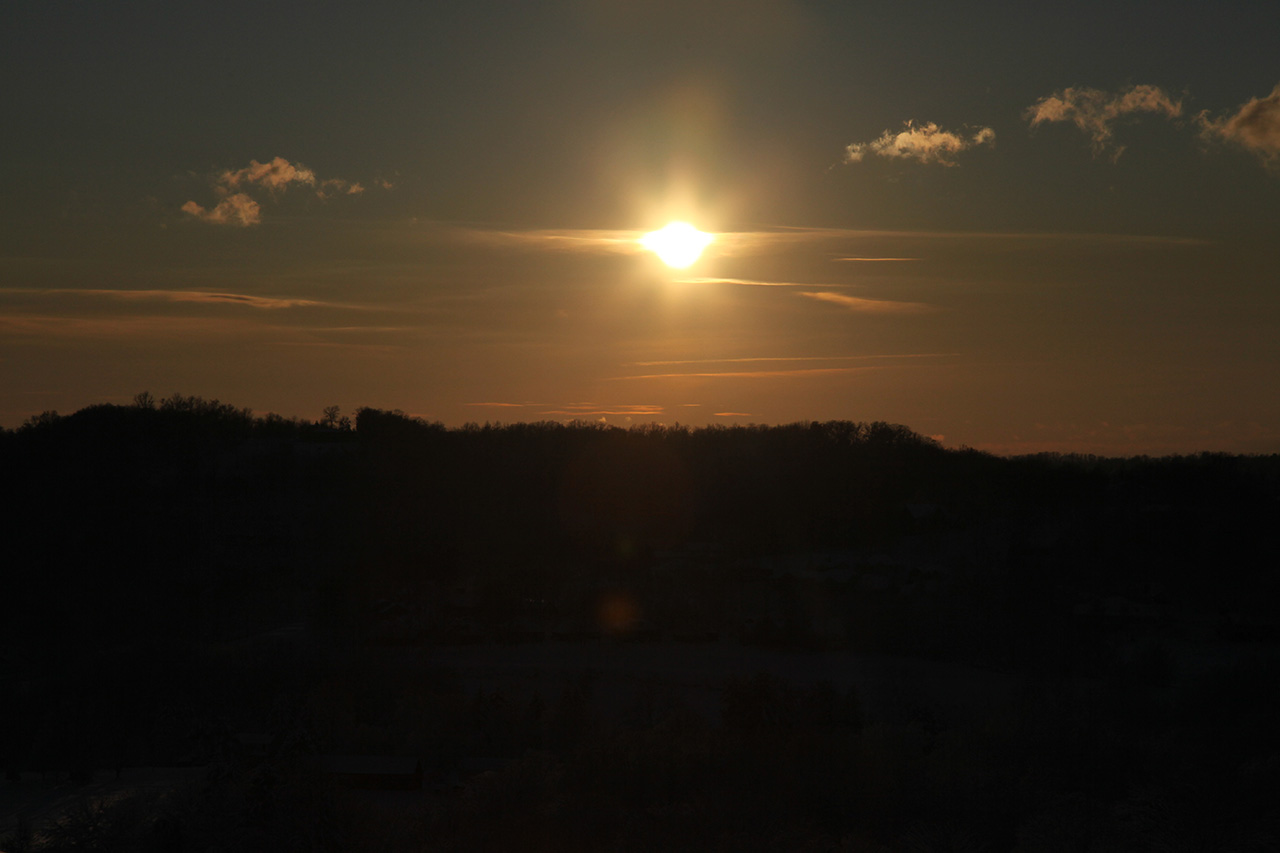 Click to Enlarge - Sunset on Goodwin Hill