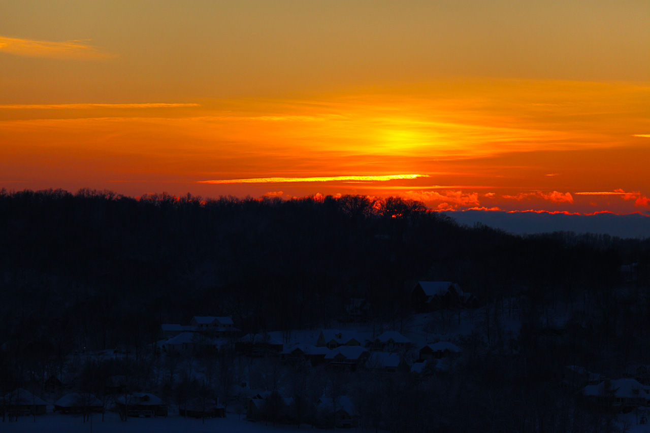 Click to Enlarge - Sunset on Goodwin Hill