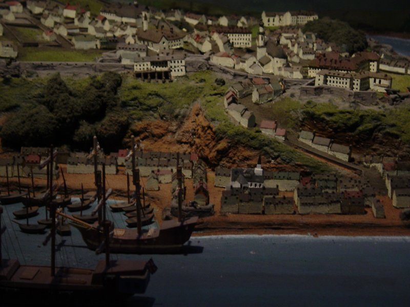 Diorama at La Musee du Fort