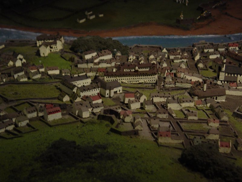Diorama at La Musee du Fort