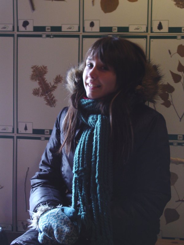 Hostess at the Québec Wildlife Museum