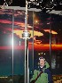 Tom near model of CN Tower