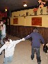 Tom and Ted dancing at Erabliere du Lac-Beauport