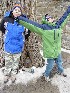 Ted and Tom at Geocache - Tree within the Old City GCHKWJ