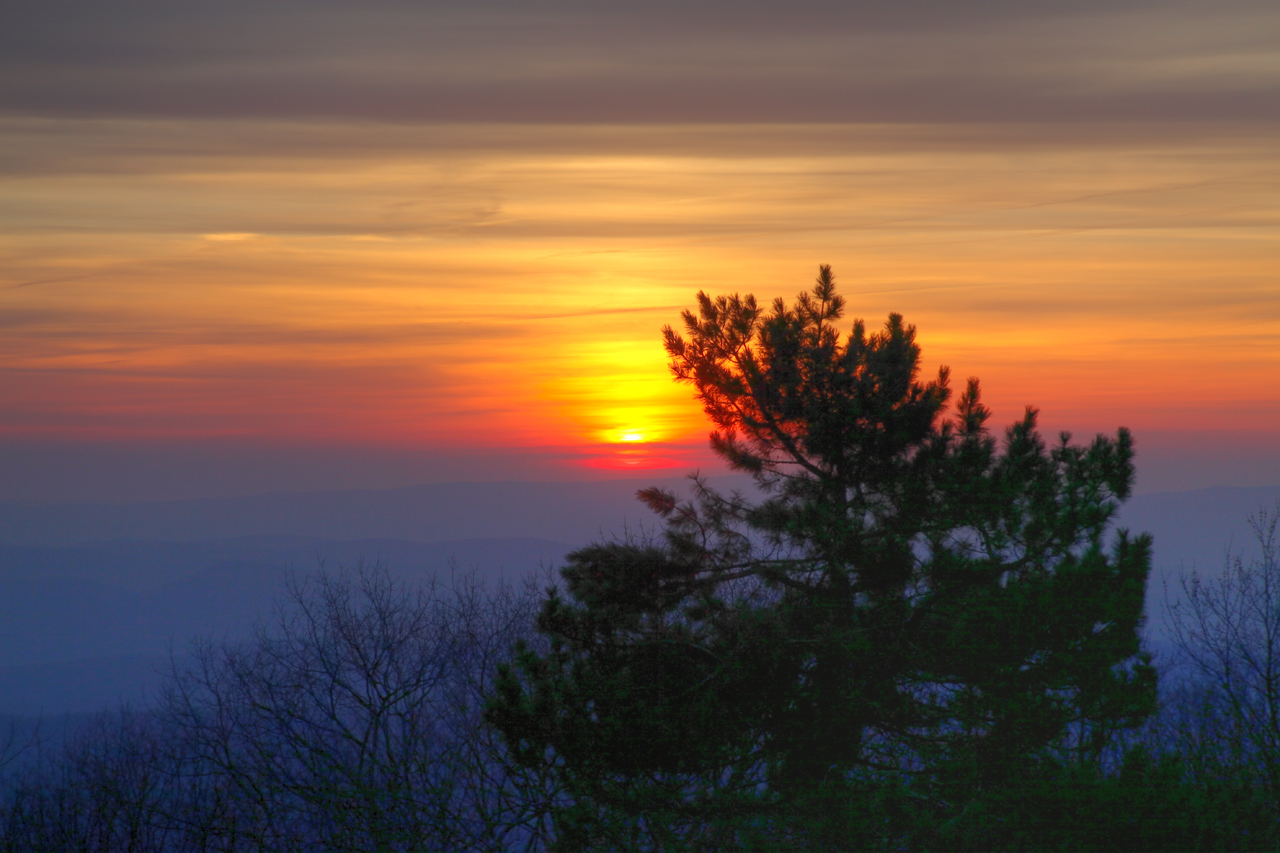 Sunrise on Pike Knob