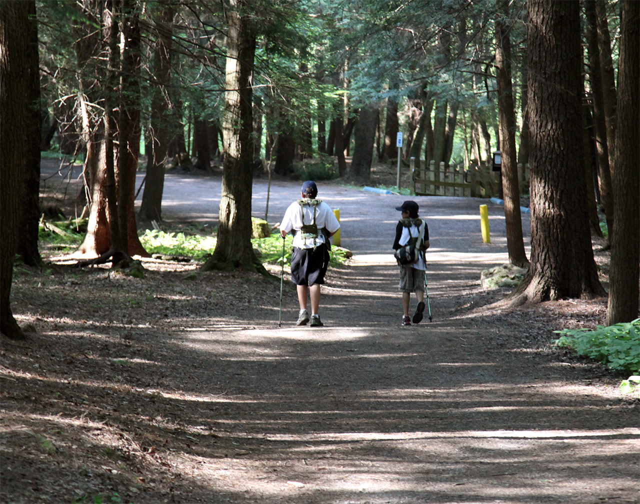 Ted and Tom at Swallow Falls State Park