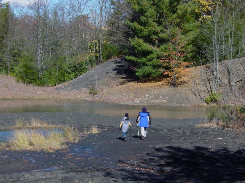 Kids exploring