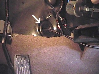Antenna cable routing through firewall