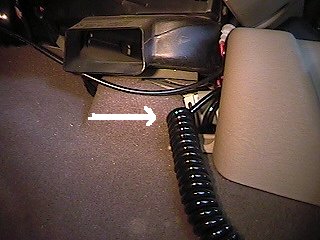 Cobra remote box under console