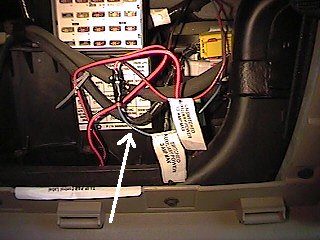 Power connection for CB