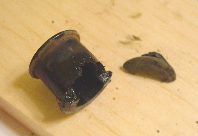 Failed bushing