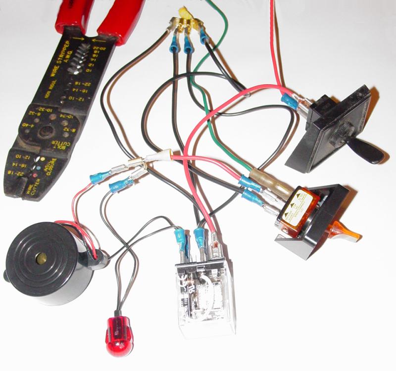 Materials assembled for testing - Click to Enlarge