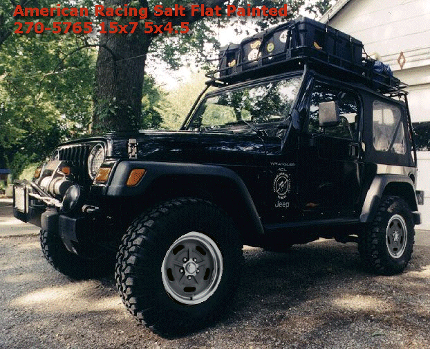 American Racing Salt Flat Painted 270-5765 15x7 5x4.5 